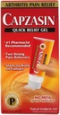 Capzasin Capzasin Artritis Pijnverlichting Quick Relief Gel, 1,5 oz (verpakking van 3)