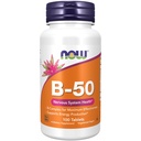 NU Voedingssupplementen, Vitamine B-50 mg, Energieproductie*, Zenuwstelselgezondheid*, 100 tabletten