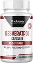 Hoge potentie Resveratrol Capsules Meer dan 98 Procent Trans Resveratrol Antioxidant en Gezond Verouderen 90 Dagen Levering 180 Capsules