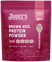 Poudre de protéines de riz brun sans gluten de Judee - Formule de riz germé - Alimentation à base de plantes amies du kéto - Base de produits laitiers et sans soja - 3 lb, non aromatisé, boîte de 1