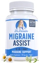 Beste Migraine Relief Product met Magnesium - Migraine Assist Supplement met Quercetin, Feverfew, Butterbur, CoQ10 van Dr. Danielle, 90 Capsules