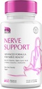 Nerve Redder voor Neuropathie 828mg, Advanced Zenuw Ondersteuning Supplement, Vernieuwen voor gezonde voeten, Beste Regen met Alpha Lipoïnezuur, Vitaminen D, B6, B12-60 Capsules