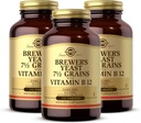 Solgar Brewer's Least 7 1⁄2 Grains avec vitamine B12-250 Comprimés, boîte de 3 - Non-OGM, végétalien, sans produits laitiers, casher - 123 Total des portions