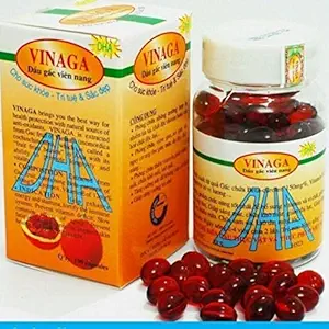 Lot 4 Dozen - Gac Oil DHA - Momordica Cochinchinensis Oil - Dau Gac 400 Capsules