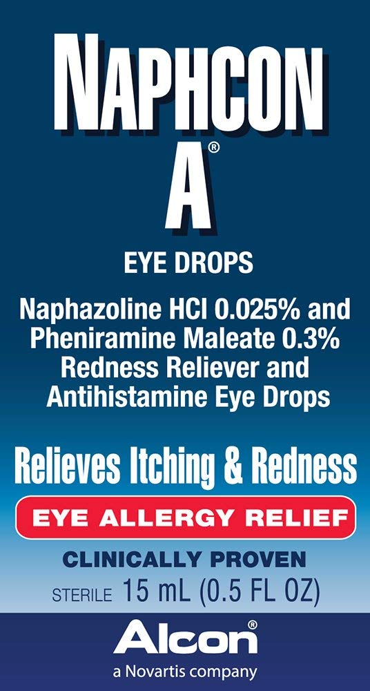 Alcon Naphcon Oogdruppels, Allergie Relief 15 ml