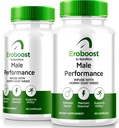 (2 Pack) Eroboost supplement voor mannen, Eroboost mannelijke supplement, dagelijkse voeding ter ondersteuning van piekprestaties en algemene welzijn, officiële Ero Boost Formule beoordelingen (120 capsules)