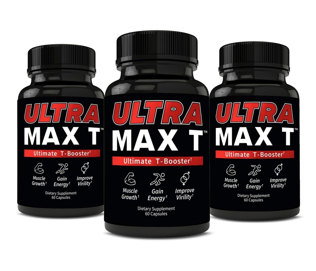 Andro400 UltraMax T – Support de testostérone avancé pour les hommes et les femmes – Tongkat Ali 200:1, Acide D-aspartique, Garcinia Cambogia, ForsLean® – 180 capsules, approvisionnement de 90 jours