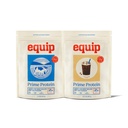 Equip Foods Prime Proteïne Poeder Ongearomatiseerde en Prime Proteïne Poeder Iced Koffie