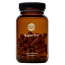 Moon Juice SuperYou Ashwagandha Supplements with Rhodiola, Shatavari & Amla - Cortisol Reducer for Energy, Mood, Focus and Stress Support, Vegan, Non-GMO & 100% Traceable, 60 Capsules, 30 Servings