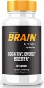 Capsules Brain Actives – Formule de soutien quotidien avec un mélange équilibré pour le focus, l'alerte et la concentration.