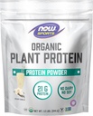 NOW Sports Biologische Plant Proteïne, Vanille Smaak, Vegan Powder, 1 lb.