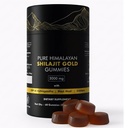 Pure Himalaya Shilajit Gummies Gold Grade met Ashwagandha & Fulvic Acid Sugar-Free Energy, Stamina & Immune Support for Men & Women