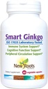 NIEUWE ROOTS HERBAL Smart Ginkgo supplement, 60 plantaardige capsules, immuunsysteem en cognitieve ondersteuning
