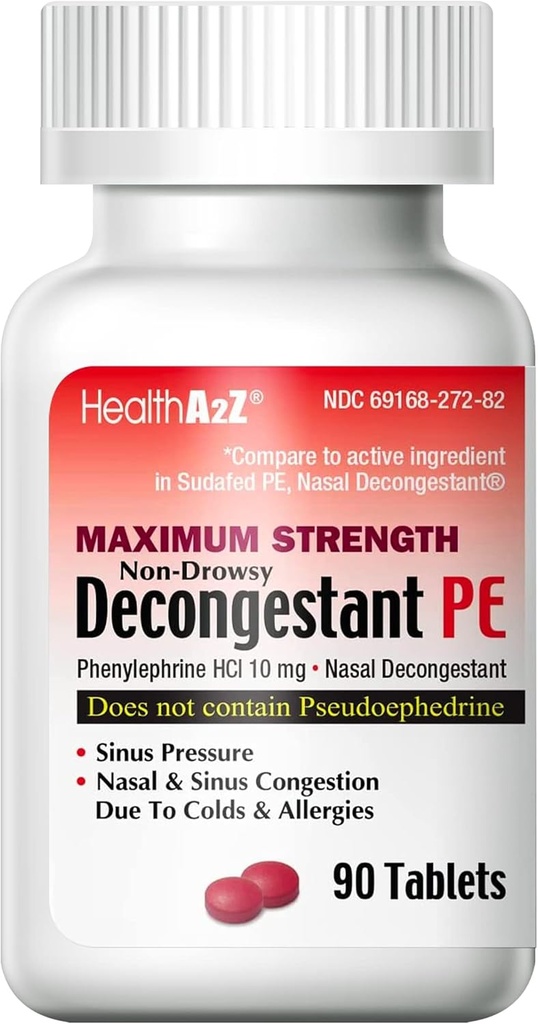 HealthA2Z® Decongestant PE 