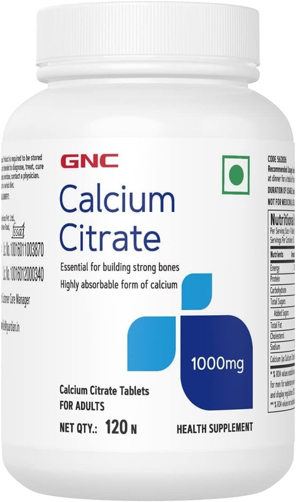 Calcium Absorbable Générique Améliore la force et la densité osseuses.Combats La perte d'os post-ménopausique liée à l'âge stimule la force musculaire.