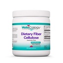 Nutricology Dietary Fiber Powder - 2000mg Onoplosbaar Fiber Supplement, Microkristallijne Cellulose Poeder, Poeder Cellulose, Niet-Fermenteerbaar, Hypoallergeen - 8,8 Oz