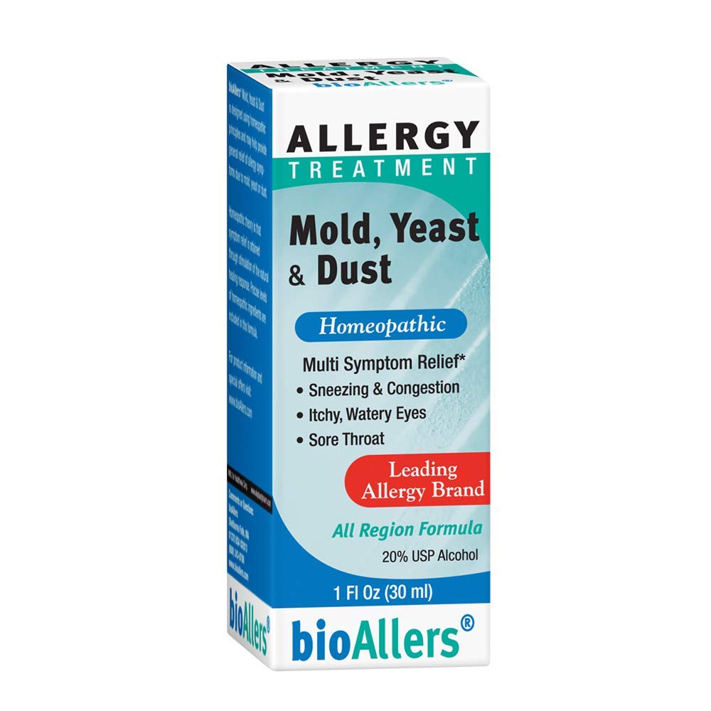 NaturalCare by bioAllers Allergy Treatment Homeopathische formule Kan helpen verlichten niezen, congestie, jeuken, Rashes & Watery Eyes 1 Fl Oz (371400702017)