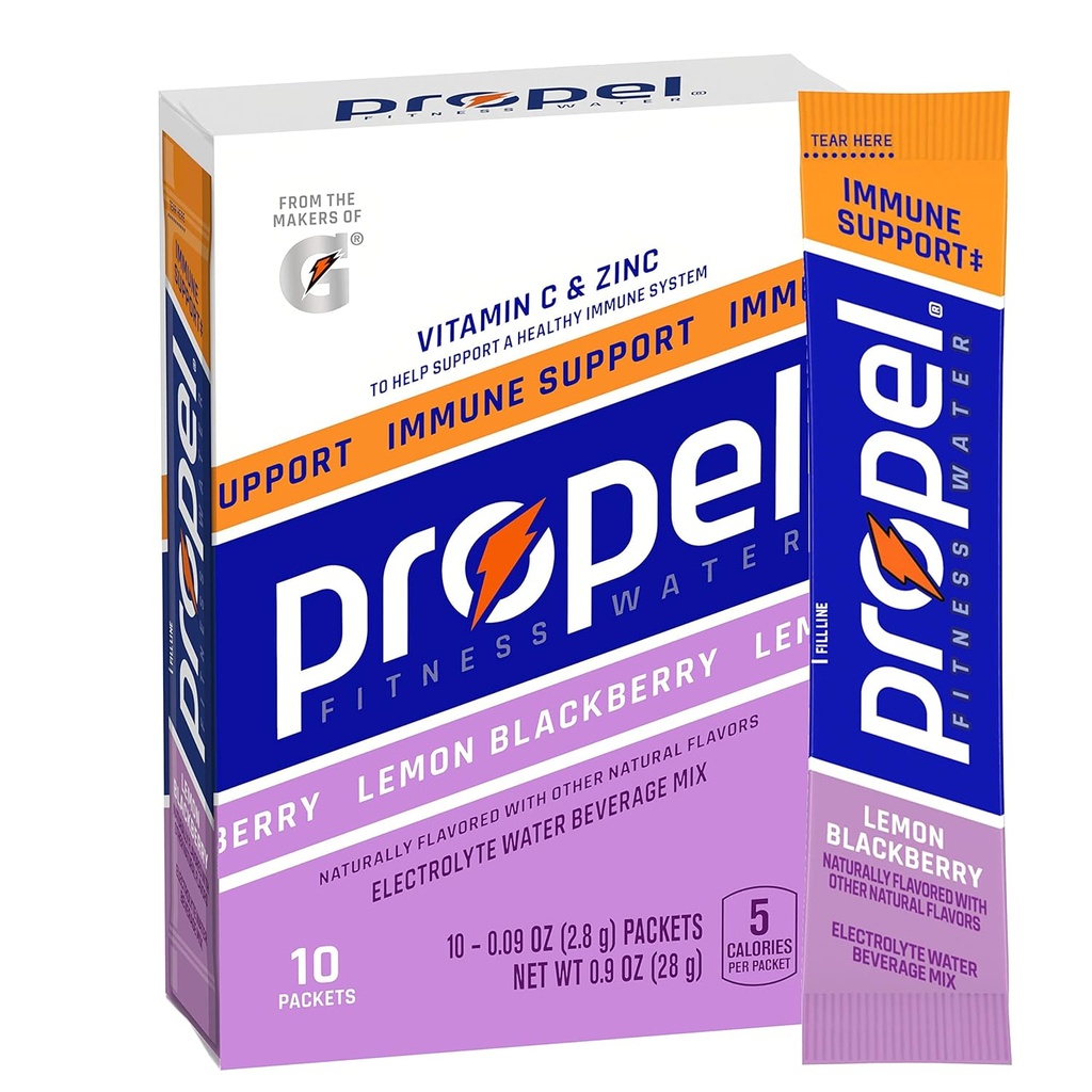 Propel Immuun Ondersteuning Poeder Citroen Blackberry