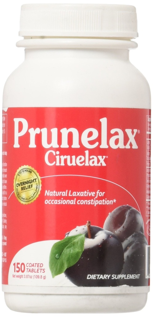Prunelax Ciruelax Laxative, Tabletten 150 ee