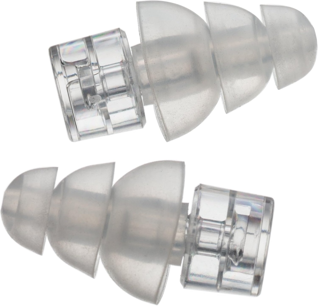 Recherche sur l'étymotique ER20XS Bougies d'oreilles haute fiabilité (concerts, musiciens, avions, motos, sensibilité et protection universelle de l'ouïe) - Grande tige claire