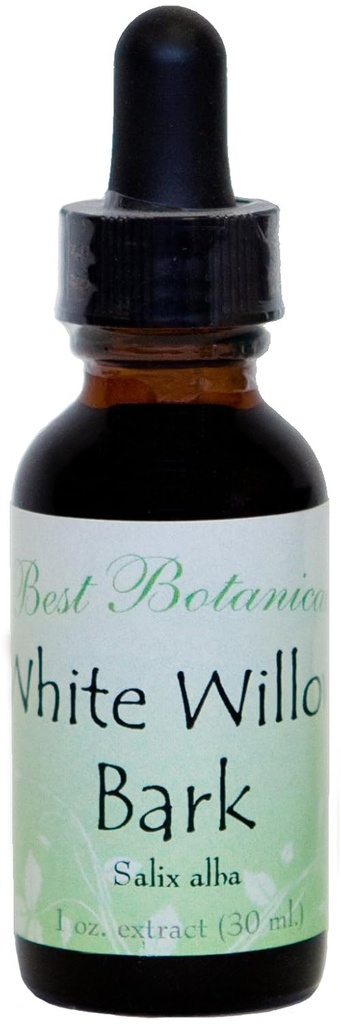 Best Botanicals White Willow Bark Extract 1 oz.
