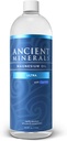 Ancient Minerals Huile de magnésium Ultra avec OptiMSM, Recharge 33,8 oz. - Supplément de chlorure de magnésium Zechstein pur avec MSM - Meilleure application de peau topique pour l'absorption cutanée