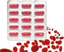 IJzer-, foliumzuur-supplement, vitamine C & vitamine B12 Ondersteunt bloedopbouw, immuniteit en energie