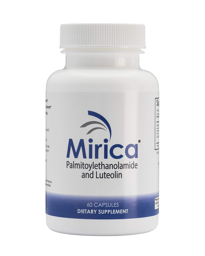 Mirica® - Pea (Palmitoylethanolamide) en Luteoline - Immuun- en zenuwstelsel-ondersteuningssupplement - 60 st.