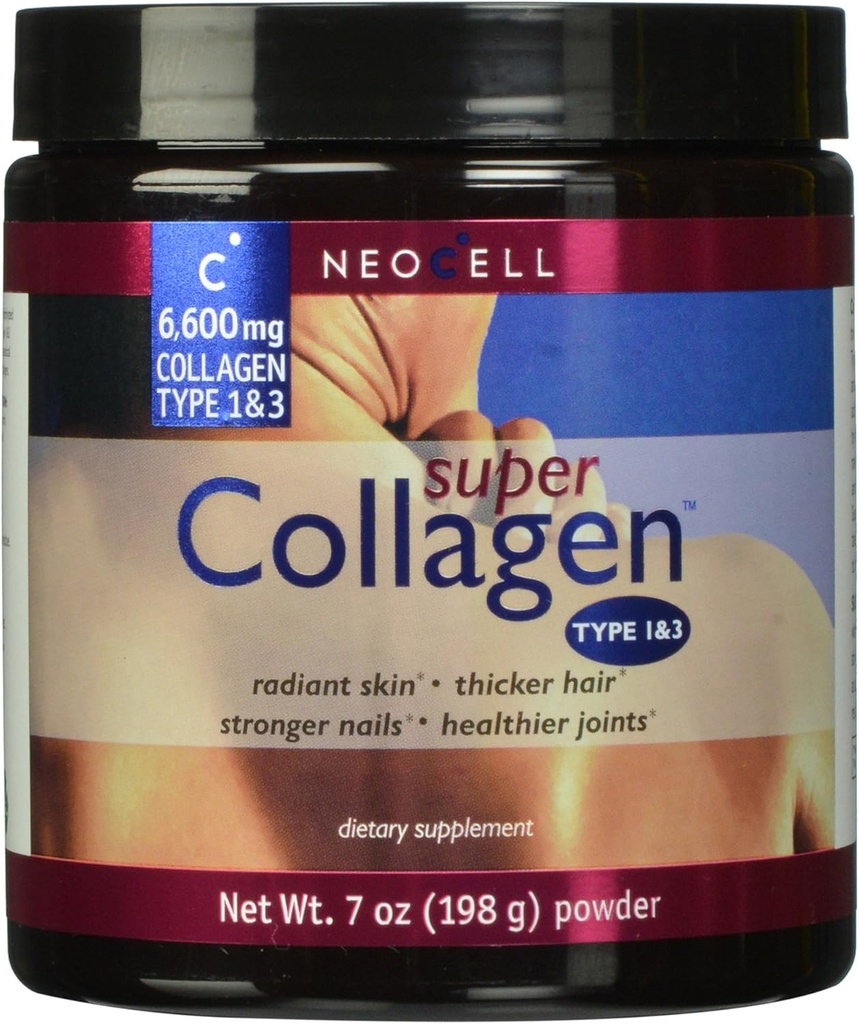 Neocell Super Collageen Poeder A 6.600mg Collageen Types 1 & 3 - Unflavored - 7 Ounces