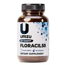 UMZU Floracil50 Prebiotica en probiotica voor vrouwen + mannen, 50 miljard CFU voor digestie, Gut Health, Acidophilus, Rhamnousus, Immuniteit, Energie (30 Capsules)