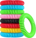 12 Pack muggen armbanden, muggen armbanden Outdoor voor volwassenen en kinderen, individueel verpakt DEET-Free waterproof Bands