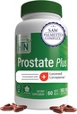 Health Thru Nutrition Prostate Plus met Saw Palmetto Extract, Lycopeen als Lycored, Plant Sterols, Selenium, Zink en Pompoenzaad 