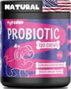 PupSnup- Probiotica voor honden- Ondersteuning Gut Health, Digestieve Gezondheid en Boost Immune System- Pompoen en Papaya Poeder- 120 Zachte Kauwen- Made in USA