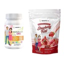 BariatricPal 30 dagen Bariatric Vitamine Bundle (Multivitamine ONE 1 per dag! Kauwbaar met 45mg ijzer - Oranje Citrus en Calcium Citrate Zachte Kauwen 500mg met Probiotica - Aardbei Twist)