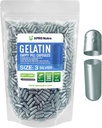 XPRS Nutra Maat 3 Lege Capsules - 1000 Graaf Lege Gelatine Capsules - Pillen DIY Capsule Vulling - Pure Bovine Pill Gel Caps for Do-It-Yourself Supplements (Zilver)