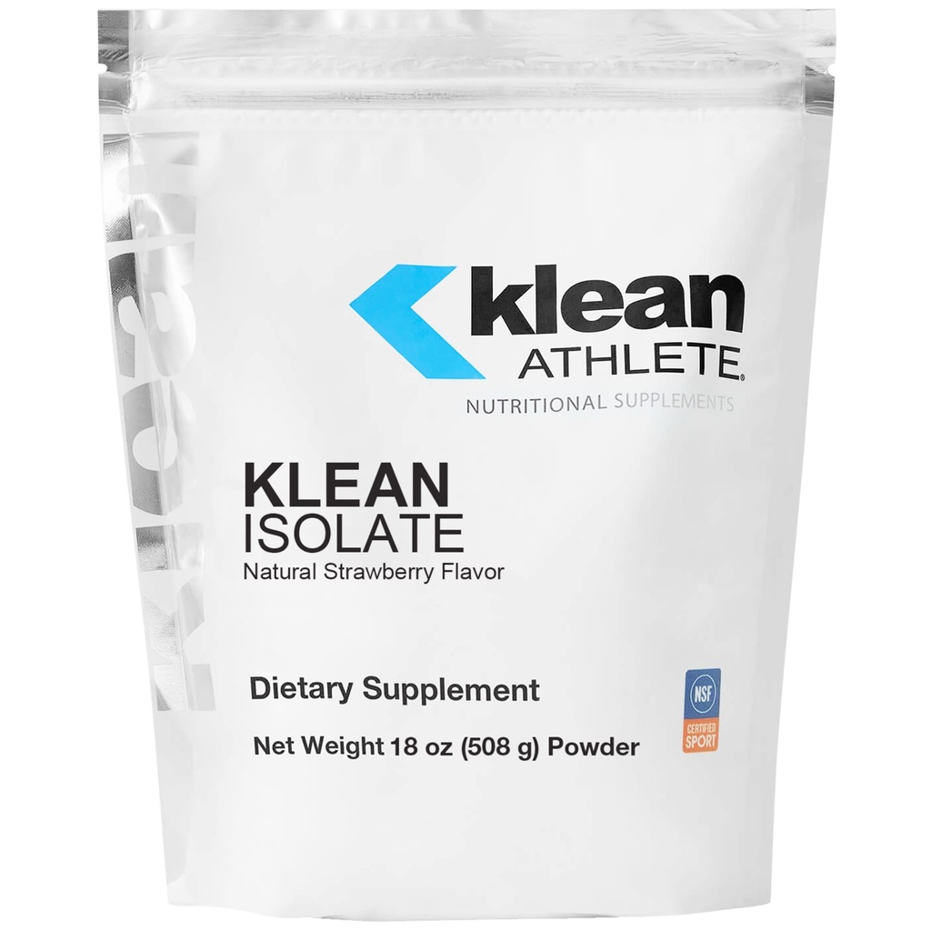 Klean Athlète Klean Isolate de Whey Protein Isolate pour améliorer l'apport quotidien de protéines et d'acide amino pour l'intégrité musculaire*