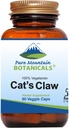 Pure Mountain Botanicals Kattenklauw Capsules - 90 Kosher Vegan Caps met 1000mg Peruaanse Katten Klauw Uncaria Tomentosa Kruidensupplement