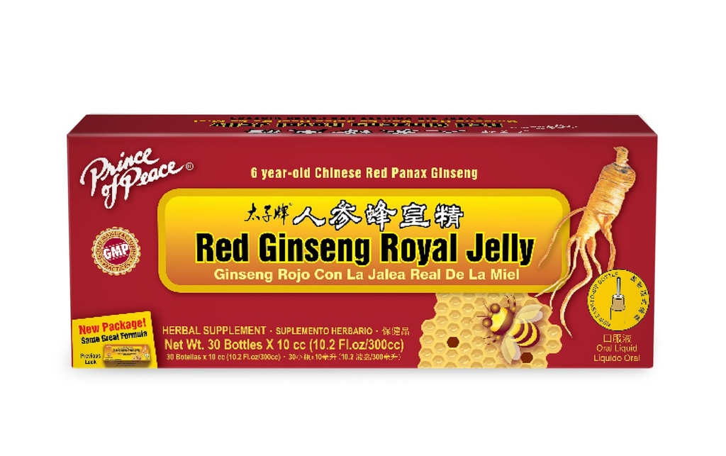 Prins van Vrede Rode Ginseng Koninklijke Jelly, 30 Graaf