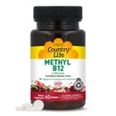 Country Life Méthyl B-12 Capsules, 1000 Mg, 60 Nombre