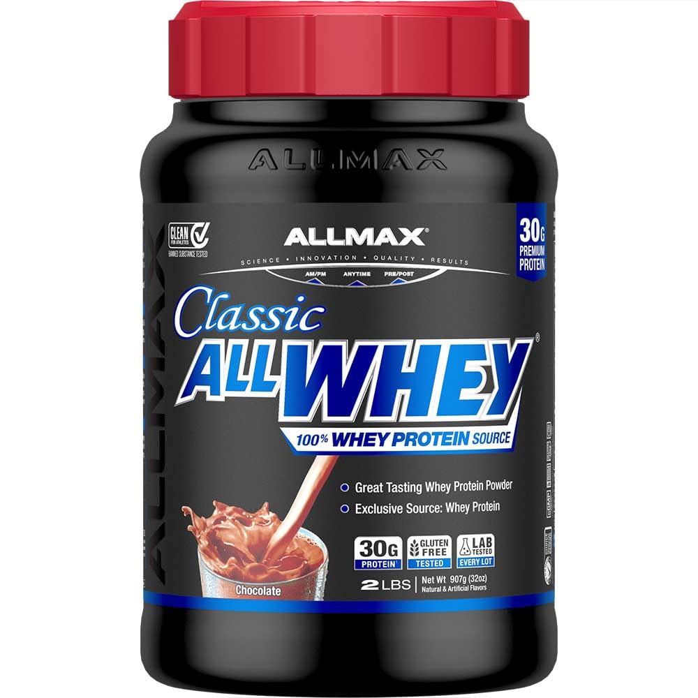 ALLMAX Nutrition AllWhey Classic 100 Wei Proteïne Chocolade 2 lbs 907 g