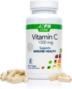 NF Sports Vitamine C 1000 mg Ondersteunt het immuunsysteem, vorming van collageen, ijzer Absorptie, en tanden, veganistisch, glutenvrij, 60 plantaardige capsules