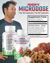 5-Mushroom Nootropic Blend - 60 capsules, Turkije staart, Reishi, Maitake paddo Extract met hoge Beta Glucon, & Lion Mane paddo supplement Capsules, functionele paddo kruidensupplementen