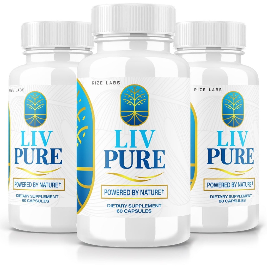 labos de taille - LivPure Powered by Nature - Formule avancée - Supplément alimentaire de soutien pur pour le soutien du foie, la force supplémentaire, végétalien, les pilules de fonction du foie (180 capsules)