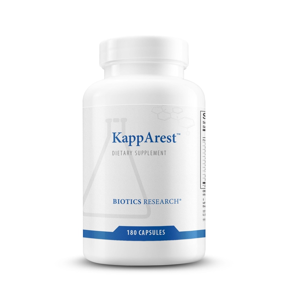 Biotics Research KappArestTM Kurkuma Capsules Supplement - Curcuma Curcuma, Boswellia, Propolis, Ginger, 1150mg/Svg, ondersteuning van gemak, comfort en niet-opwelling, antioxidant hoge Absorptie 180 Capsules