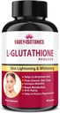 SPEC VAREY BOTANICS L-glutathione huid bleken en verlichting Capsules met vitamine C & E, biotine en druivenzaad Extract-1000 mg-voor mannen en vrouwen - 60 capsules