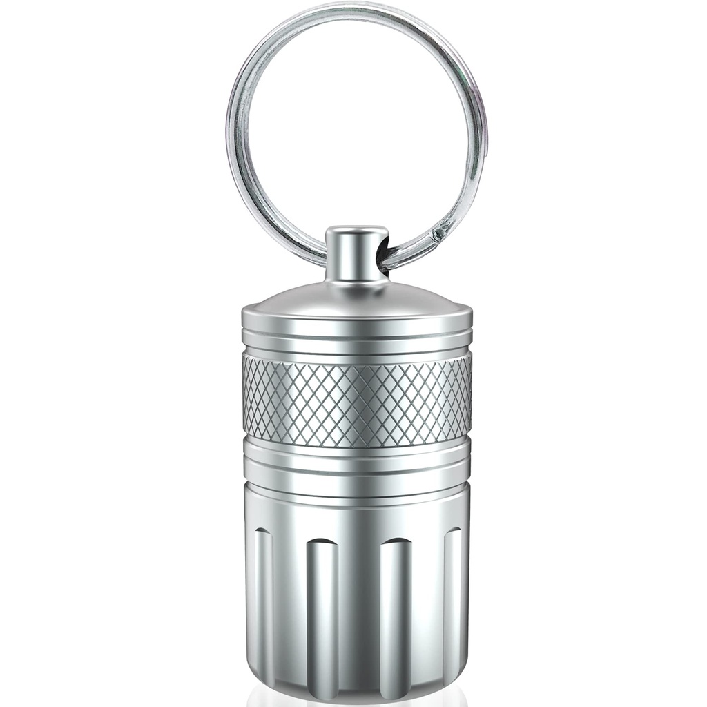 Pill Crusher & Cases, Medicine to Fine Powder, Roestvrij staal Penselen Pillen, Waterdicht (Vitamine Crusher)
