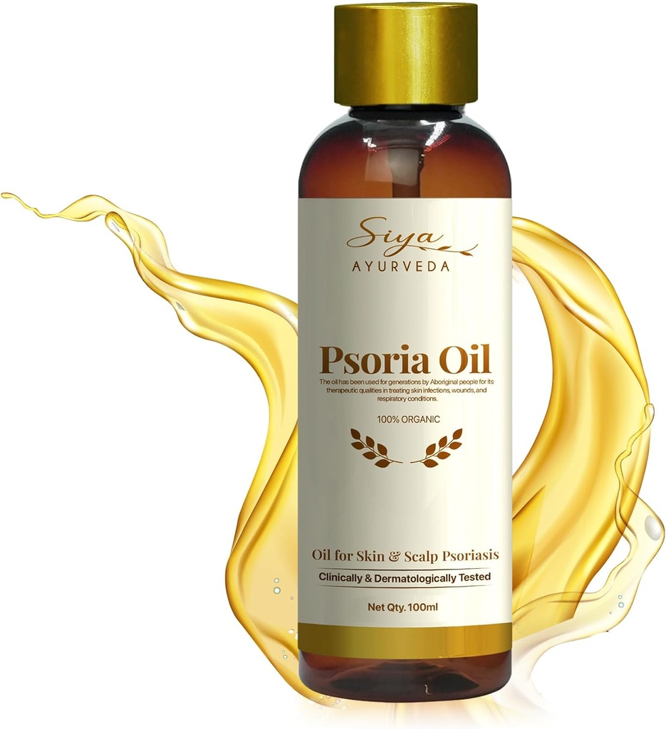 Siya Ayurveda Psoriasis Treatment Oil for Natural Relief 