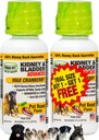 Premium gemakkelijk te doseren vloeistof voor alle honden met Cranberry & D-Mannose: uitgebreide hondenformule voor nier- en blaasondersteuning