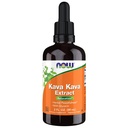 MAINTENANT compléments alimentaires, Kava Kava extrait liquide avec glycérine, goutte à goutte inclus, relaxation*, 2-Ounce
