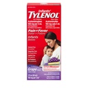 Zuigelingen Tylenol Liquid Pain Relief & Fever Medicine, Oral Suspension, Acetaminophen for Sore Throat, Heather & Teething, Pain Reliever & Fever Reducer for Kids; Grape Flavor, 2 fl. oz.; Pack of 1